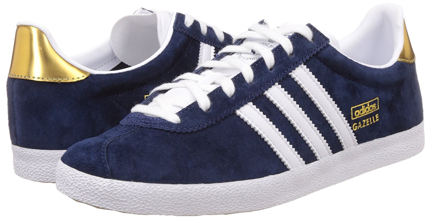adidas gazelle femme or